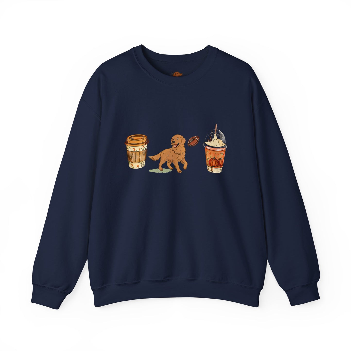 Golden Fall Cups Unisex Heavy Blend™ Crewneck Sweatshirt