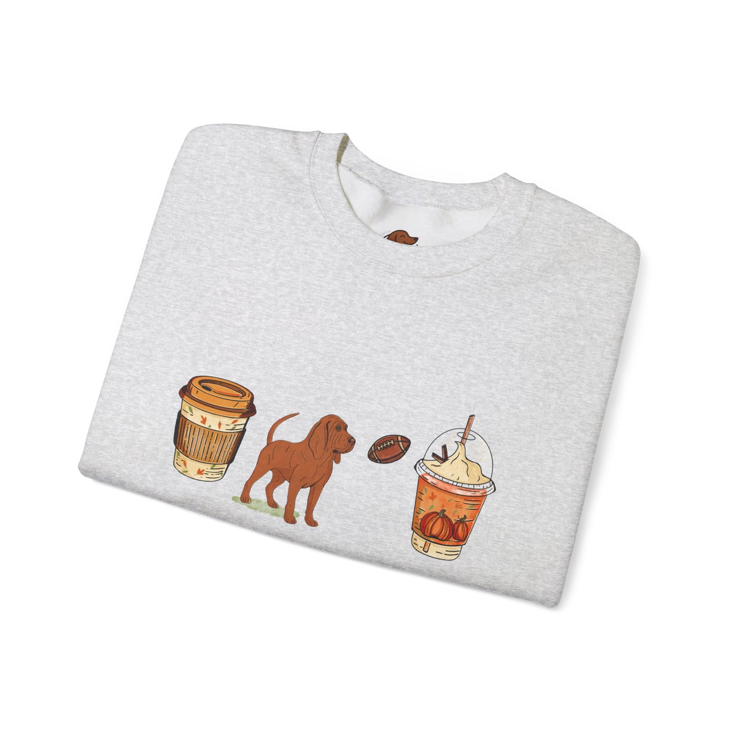 Blood hound Fall Cups Unisex Heavy Blend™ Crewneck Sweatshirt