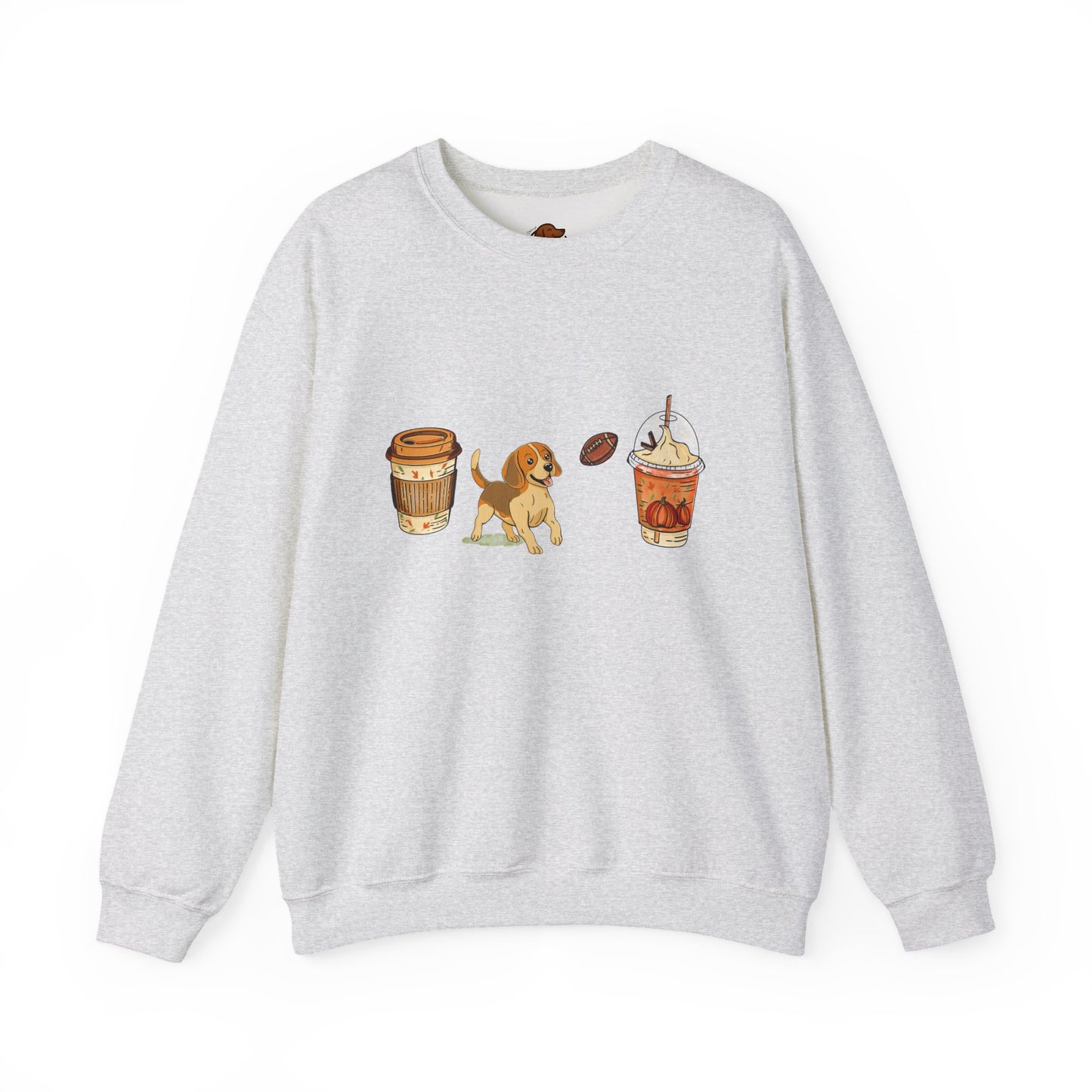 Beagle Fall Cups Unisex Heavy Blend™ Crewneck Sweatshirt