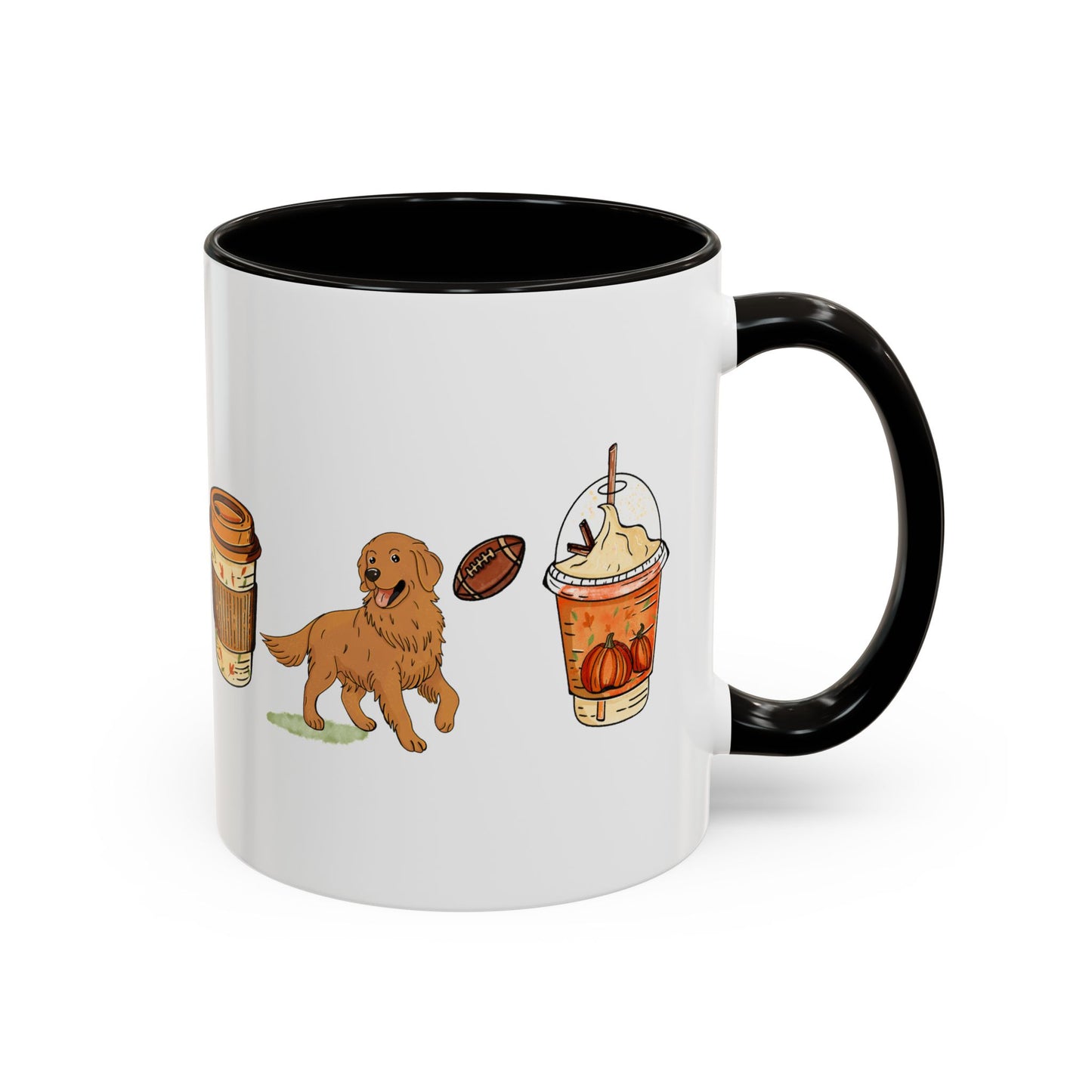 Golden Fall design, color Mugs 11oz