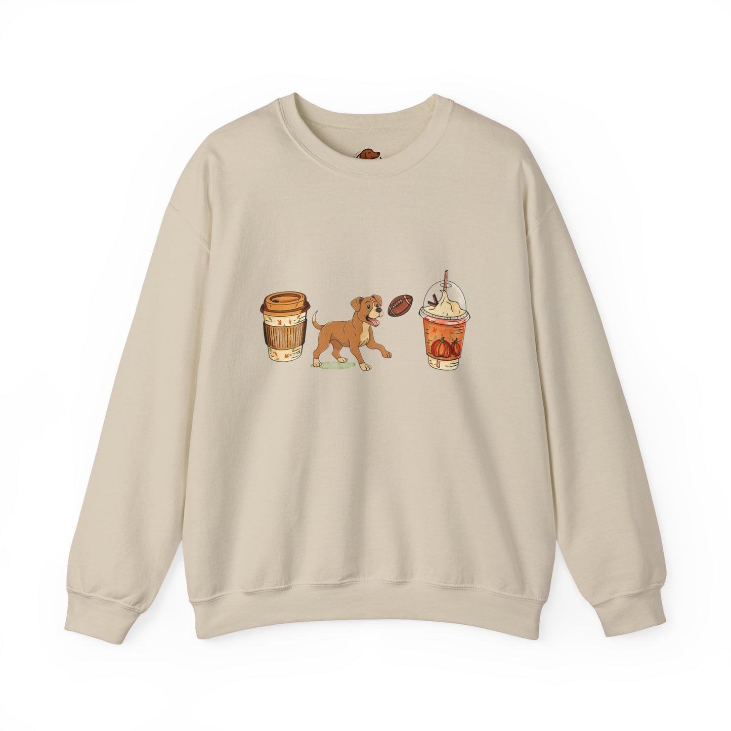 Boxer Fall Cups Unisex Heavy Blend™ Crewneck Sweatshirt