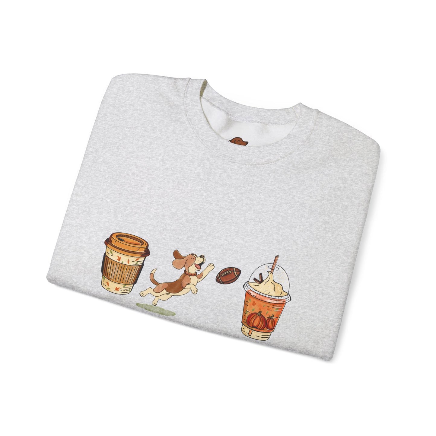 Beagle #2 Fall Cups Unisex Heavy Blend™ Crewneck Sweatshirt