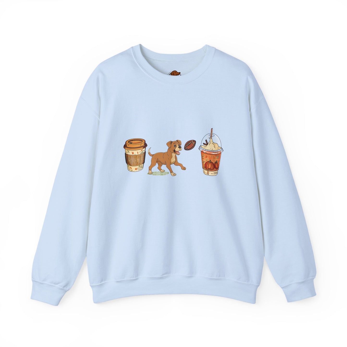 Boxer Fall Cups Unisex Heavy Blend™ Crewneck Sweatshirt