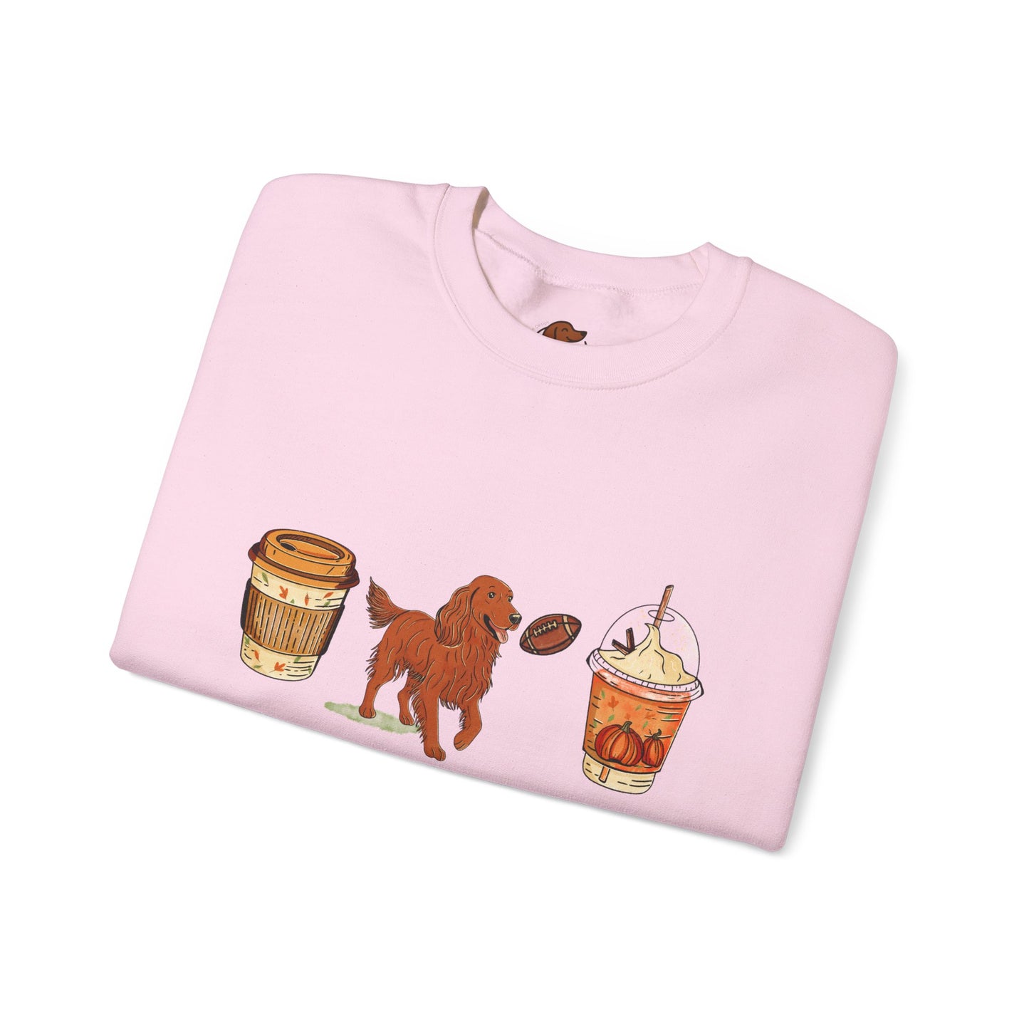 Irish setter Fall Cups Unisex Heavy Blend™ Crewneck Sweatshirt