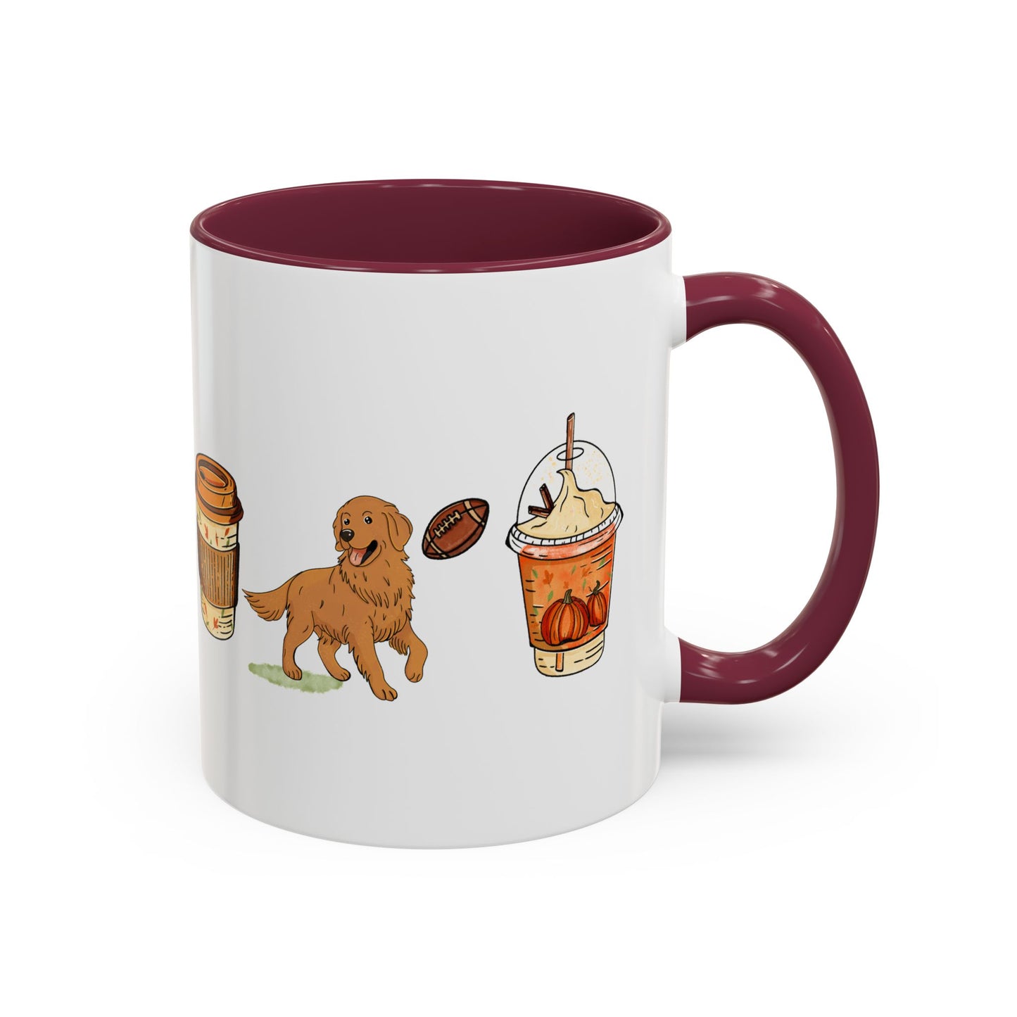 Golden Fall design, color Mugs 11oz