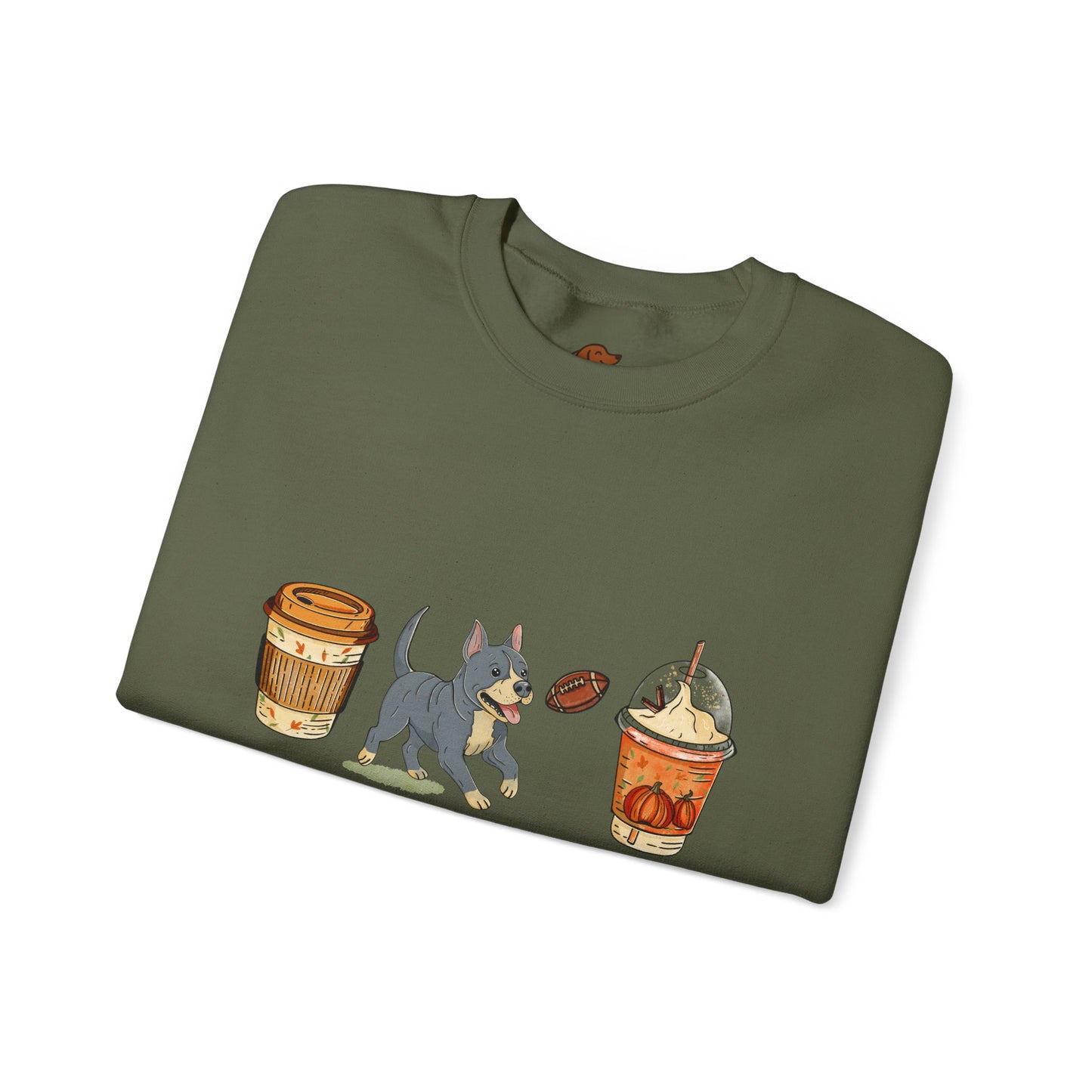Blue Nose Fall Cups Unisex Heavy Blend™ Crewneck Sweatshirt