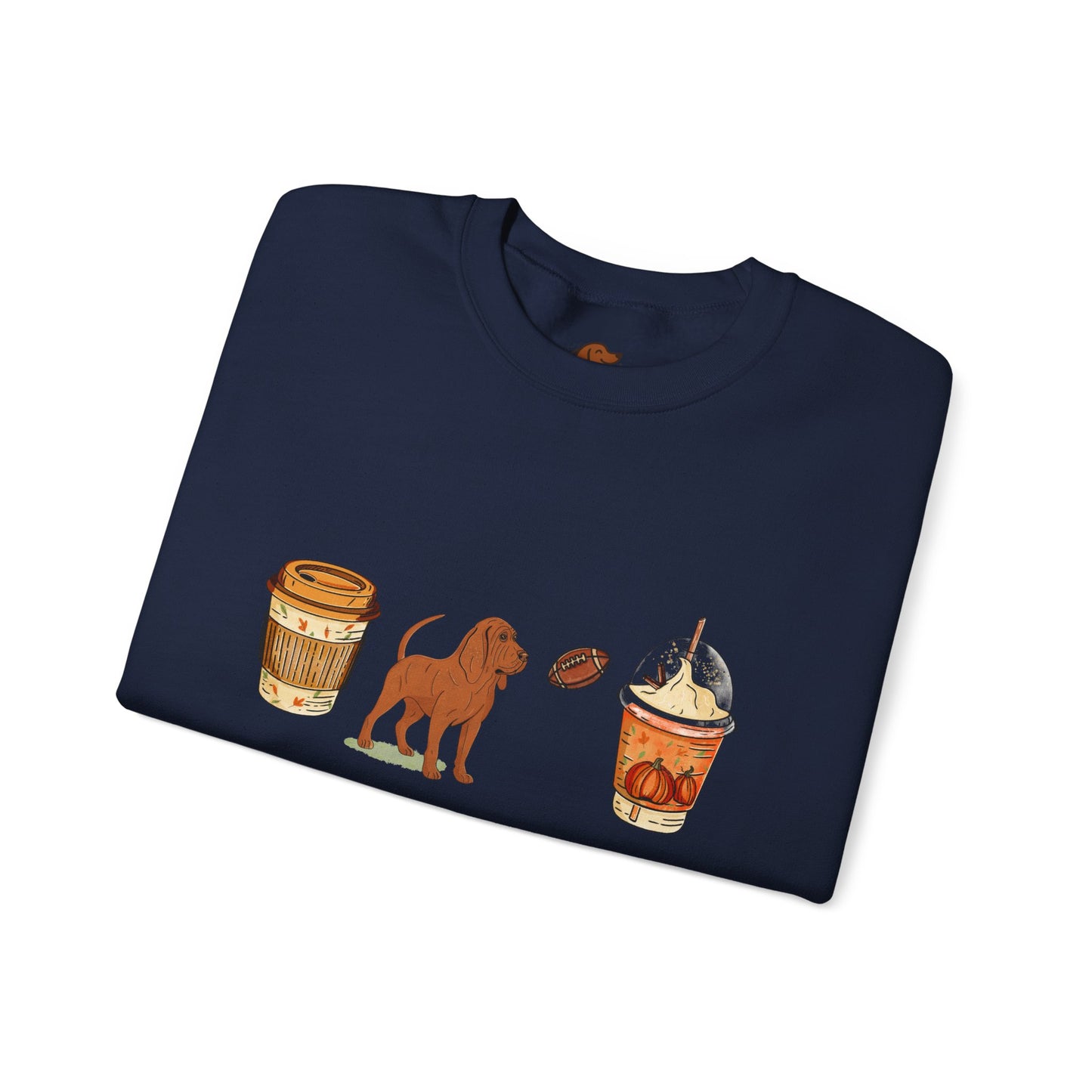 Blood hound Fall Cups Unisex Heavy Blend™ Crewneck Sweatshirt