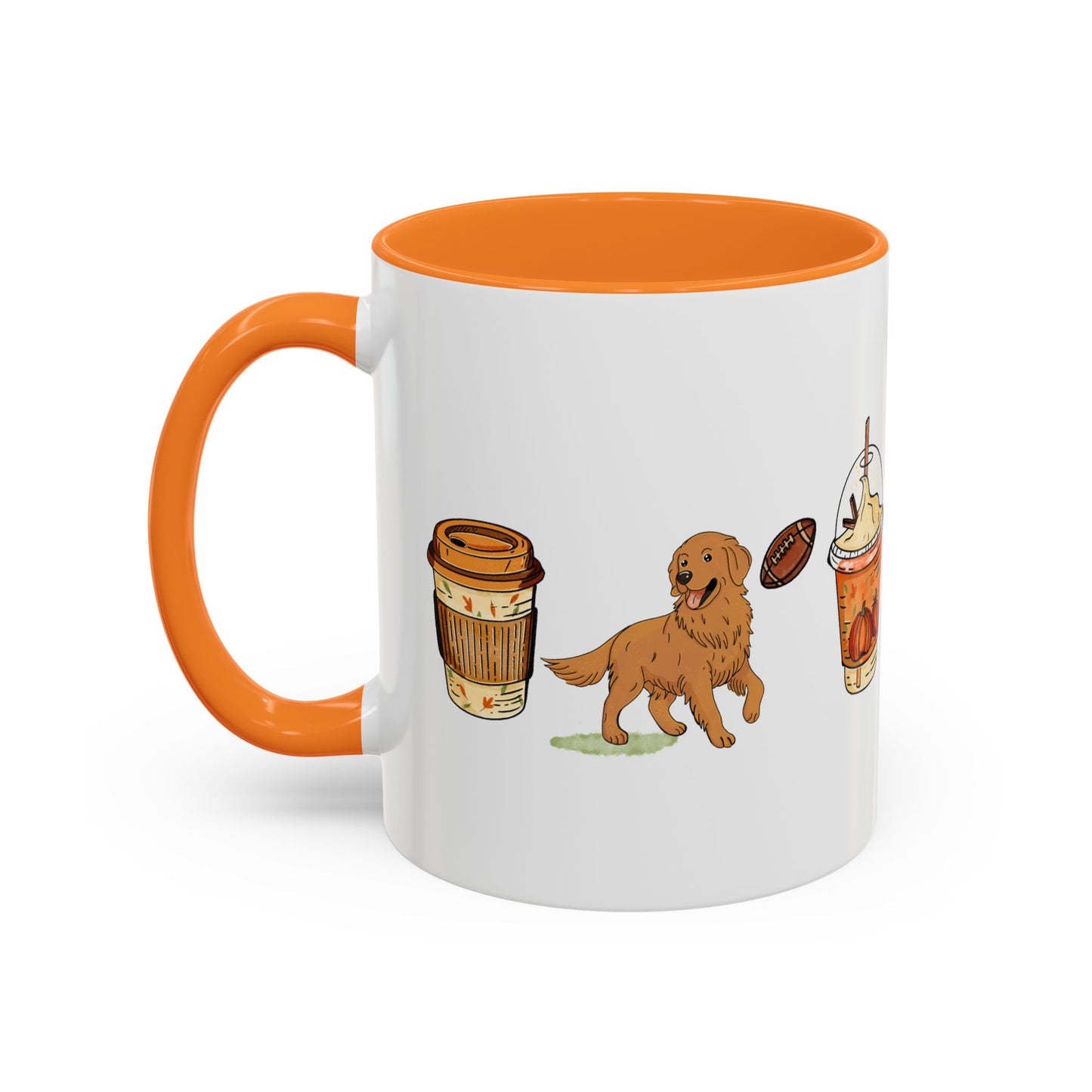 Golden Fall design, color Mugs 11oz