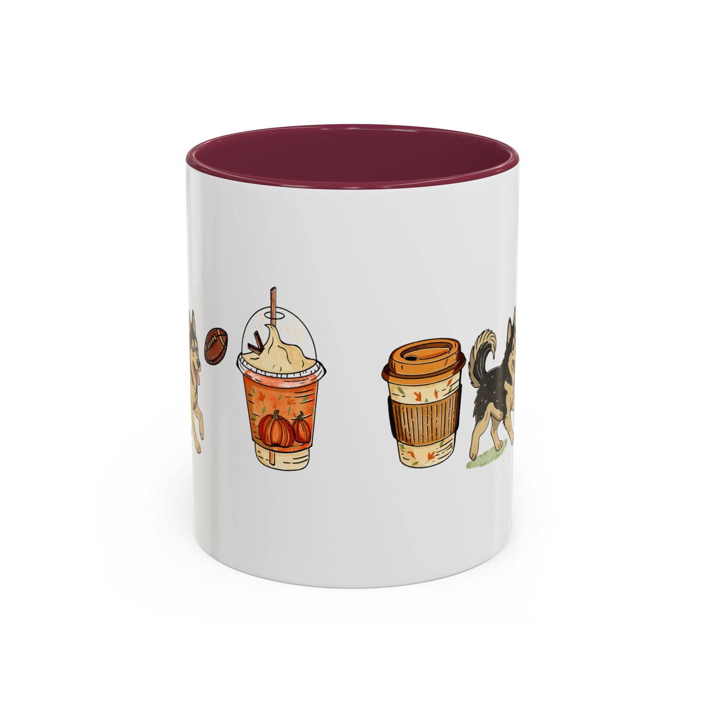 Husky Fall design, color Mugs 11oz