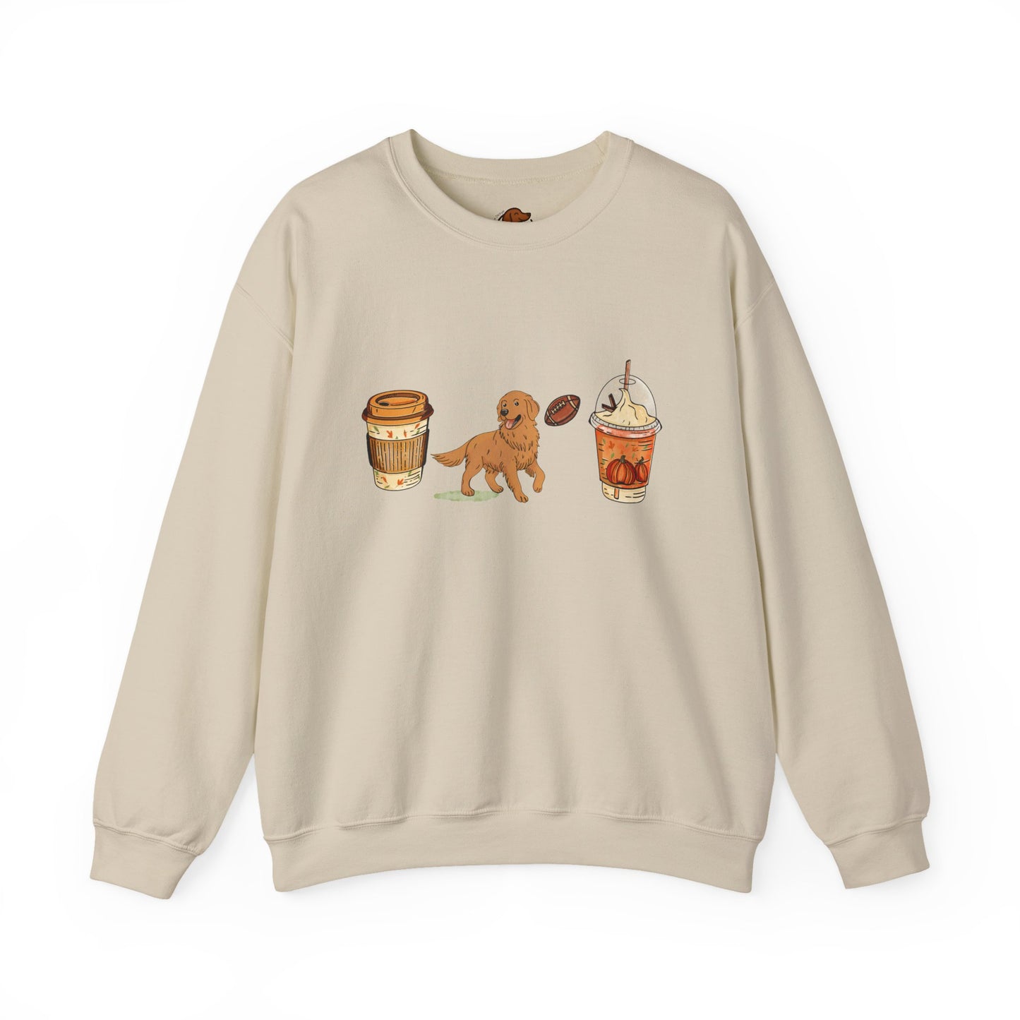Golden Fall Cups Unisex Heavy Blend™ Crewneck Sweatshirt