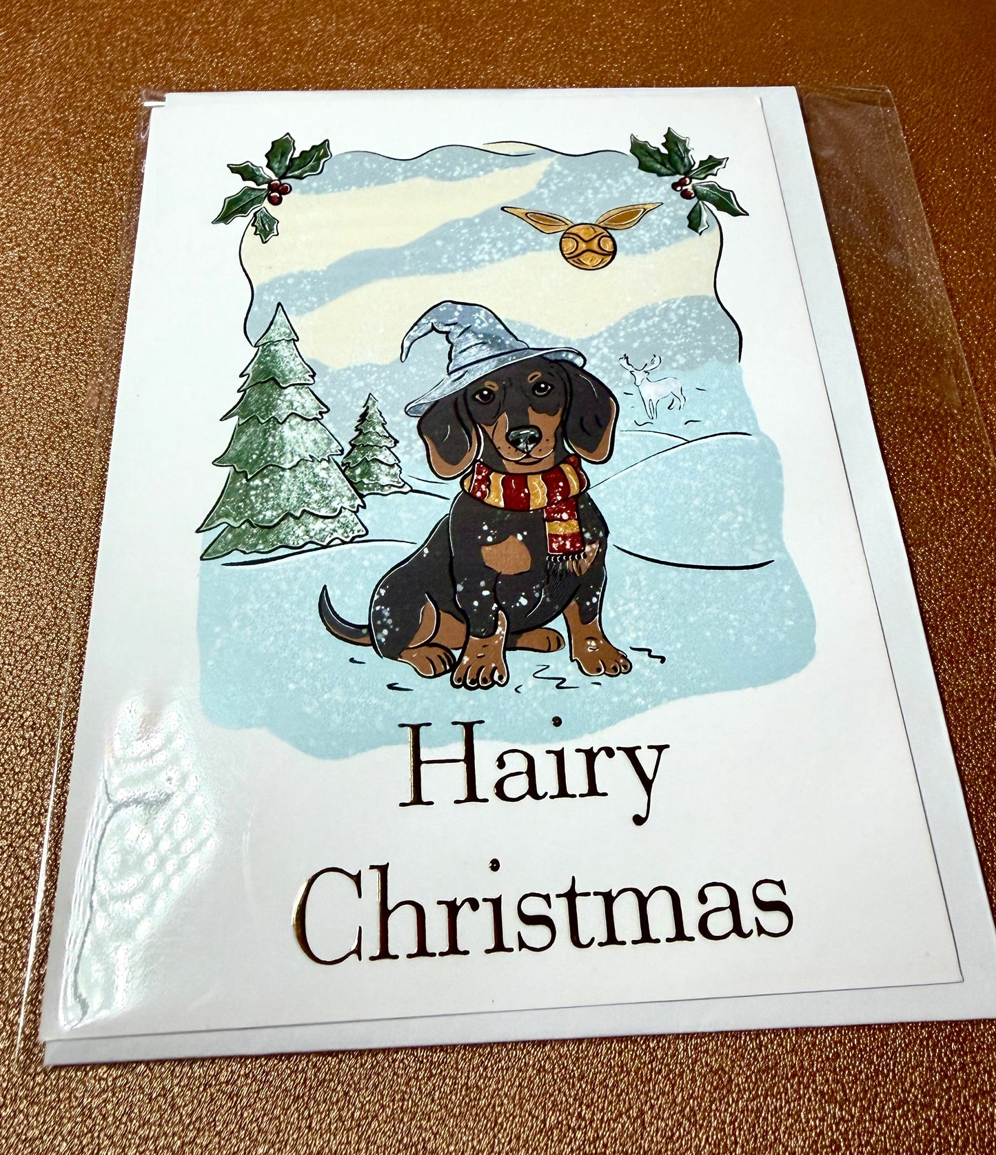Hair Christmas! Greeting card (1 pk)