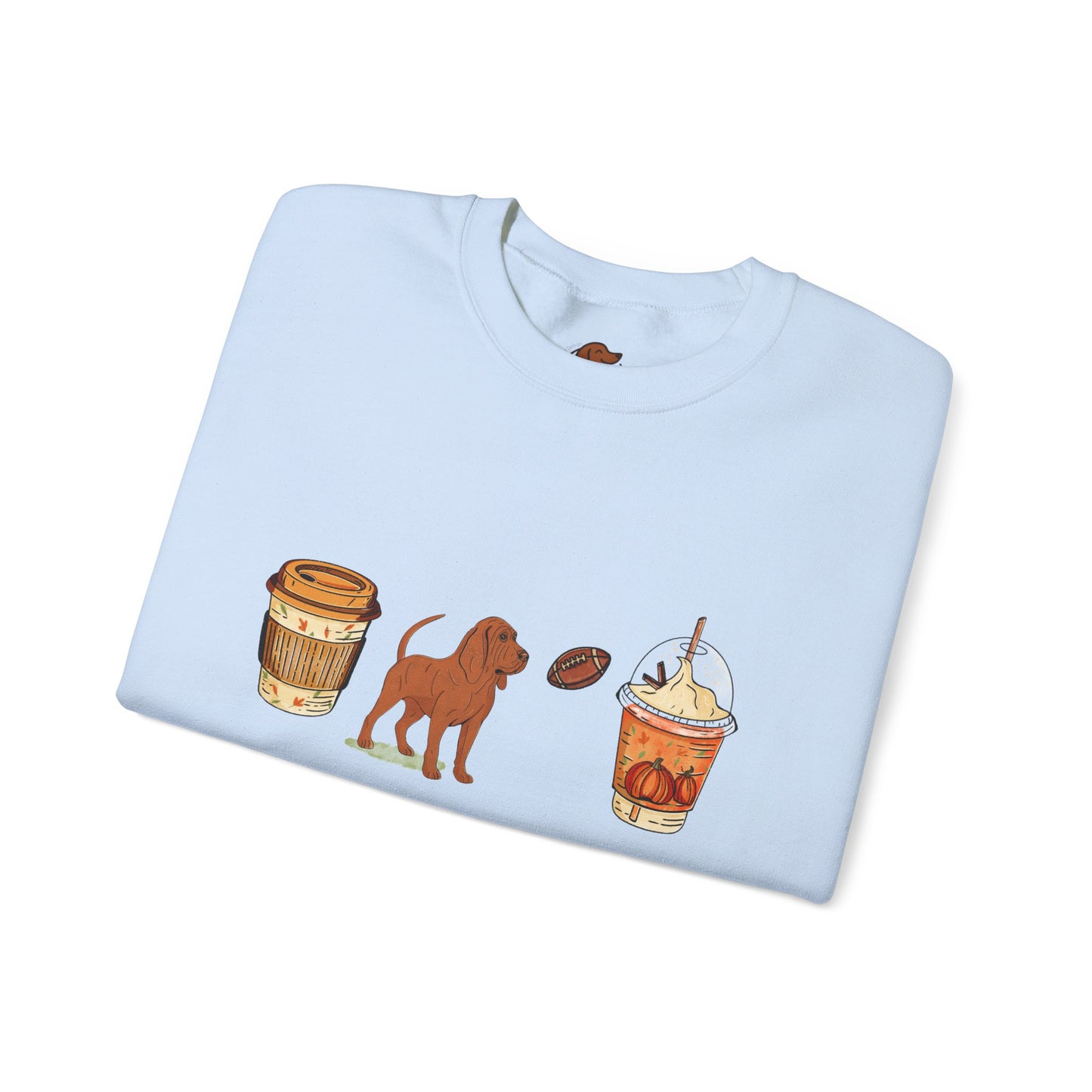 Blood hound Fall Cups Unisex Heavy Blend™ Crewneck Sweatshirt