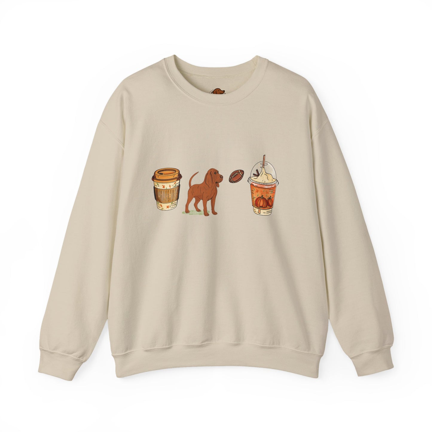 Blood hound Fall Cups Unisex Heavy Blend™ Crewneck Sweatshirt