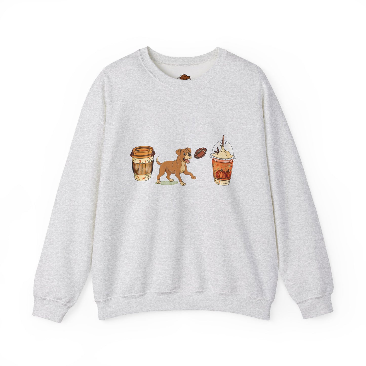 Boxer Fall Cups Unisex Heavy Blend™ Crewneck Sweatshirt