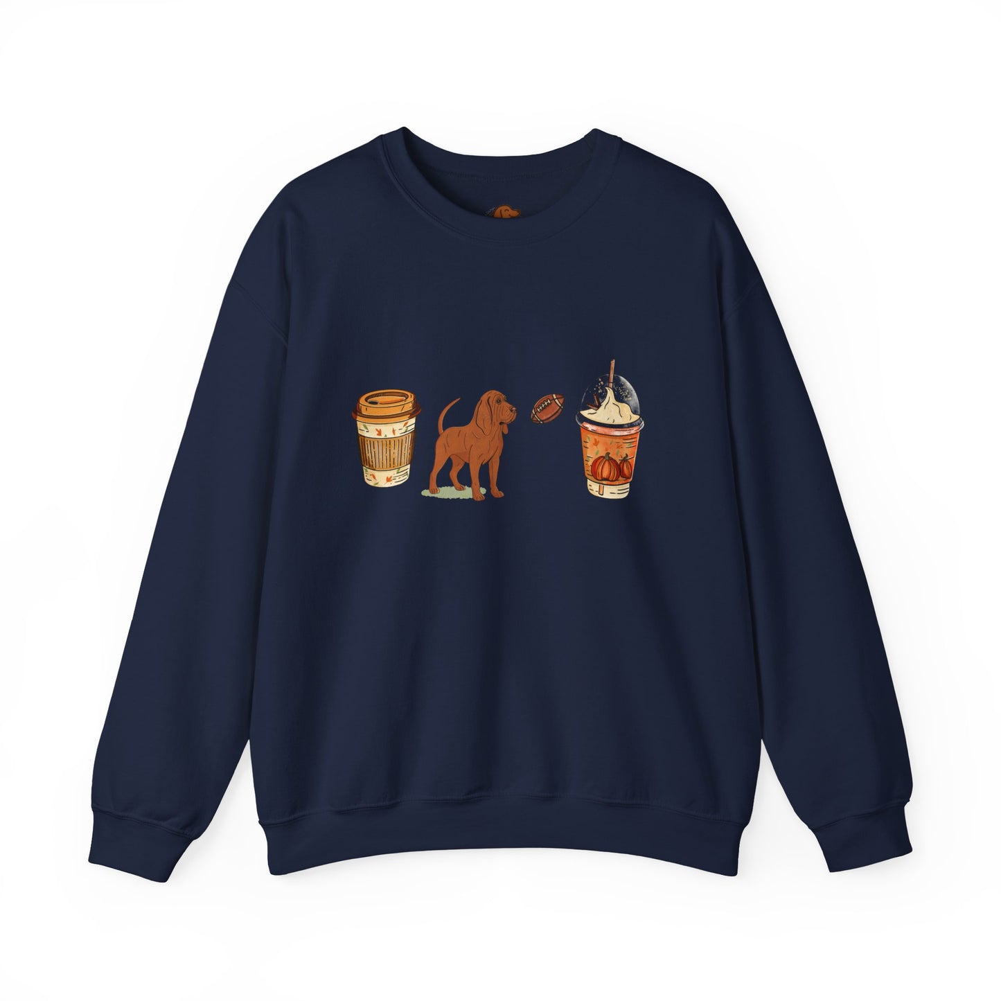 Blood hound Fall Cups Unisex Heavy Blend™ Crewneck Sweatshirt