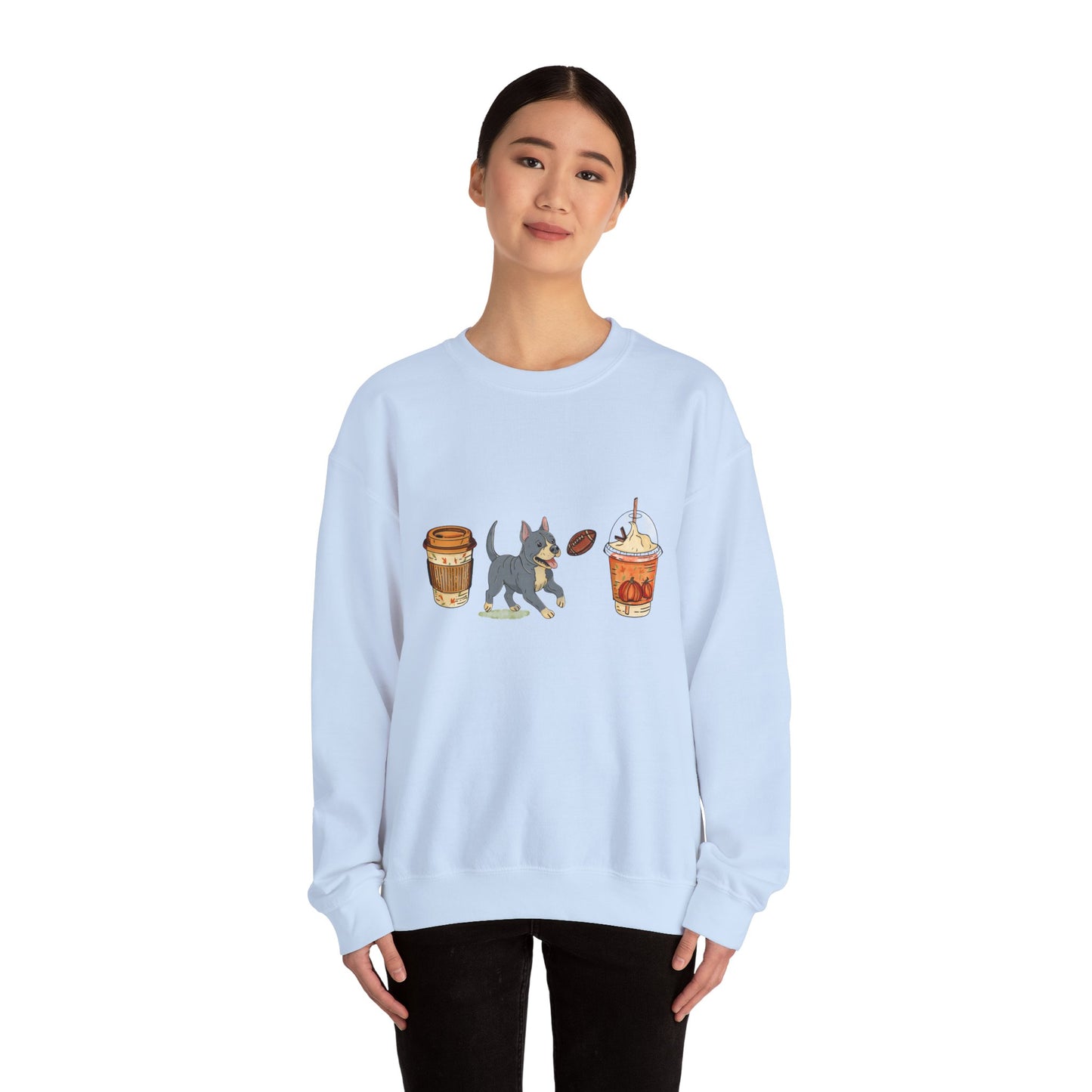 Blue Nose Fall Cups Unisex Heavy Blend™ Crewneck Sweatshirt