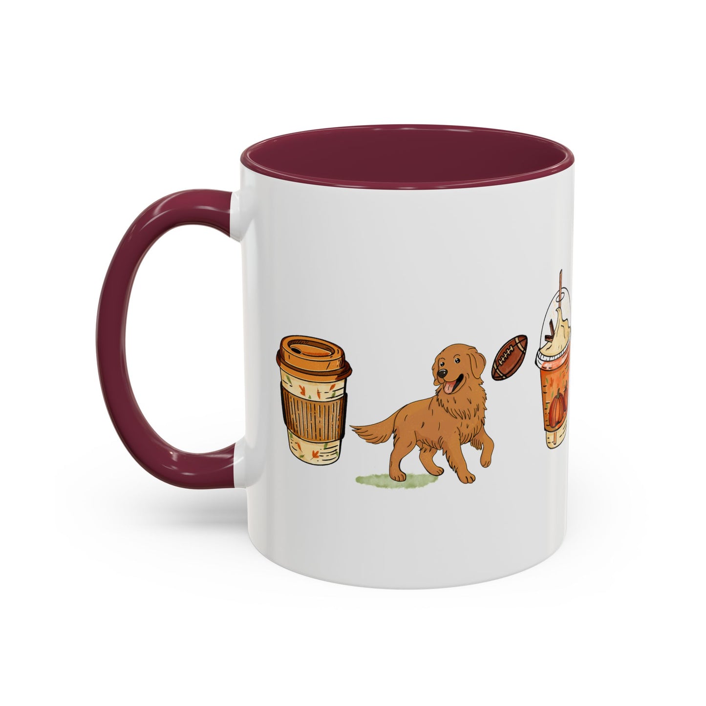 Golden Fall design, color Mugs 11oz