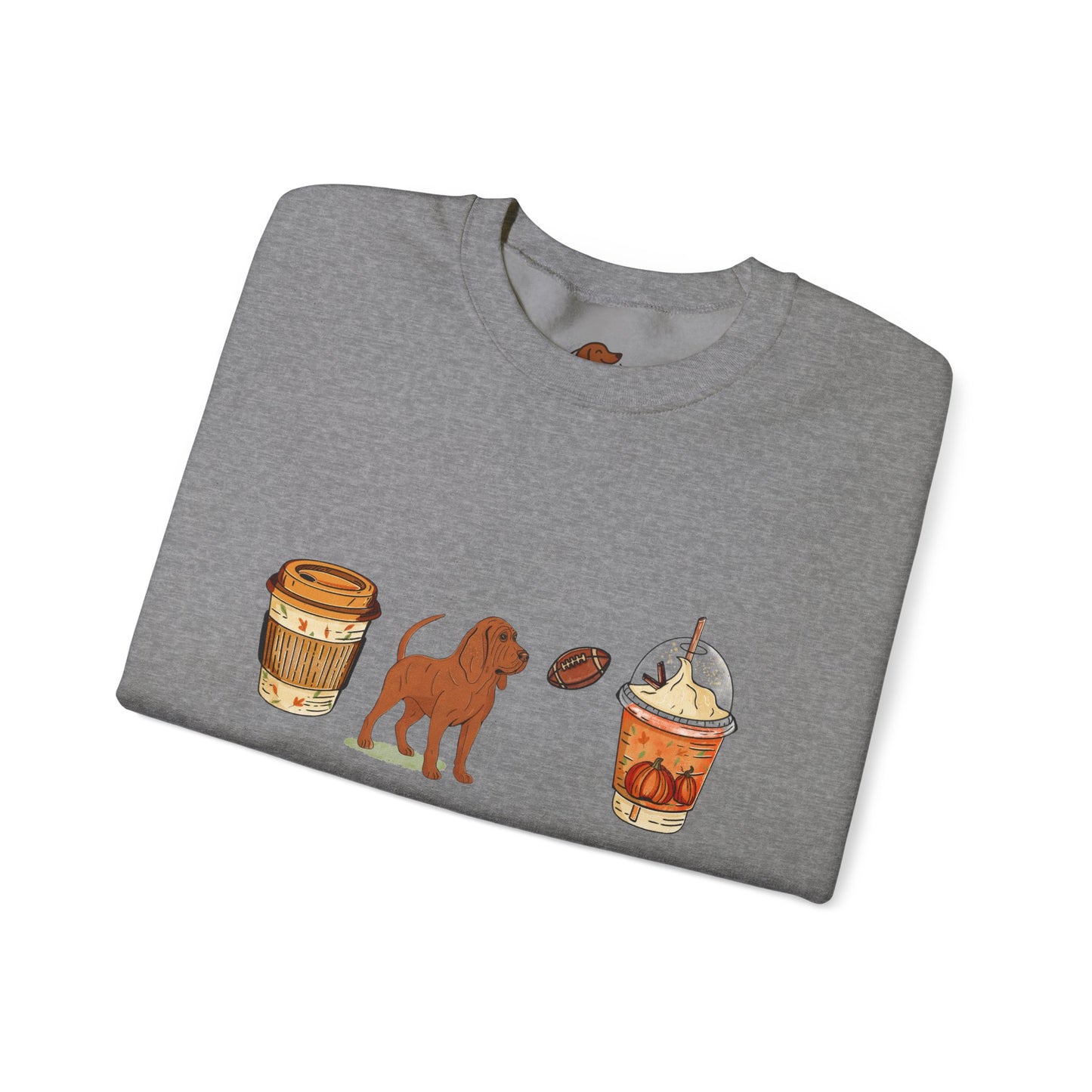 Blood hound Fall Cups Unisex Heavy Blend™ Crewneck Sweatshirt