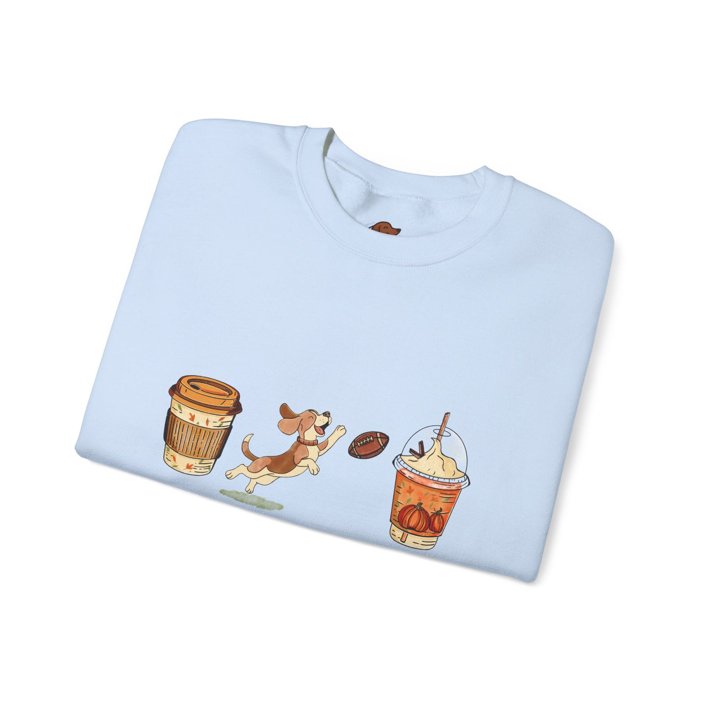 Beagle #2 Fall Cups Unisex Heavy Blend™ Crewneck Sweatshirt