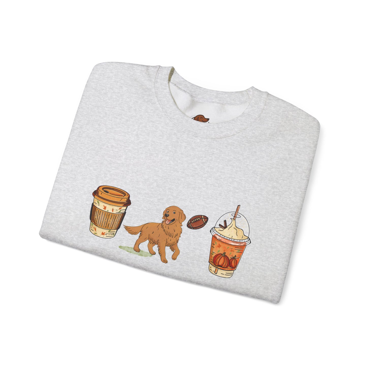 Golden Fall Cups Unisex Heavy Blend™ Crewneck Sweatshirt