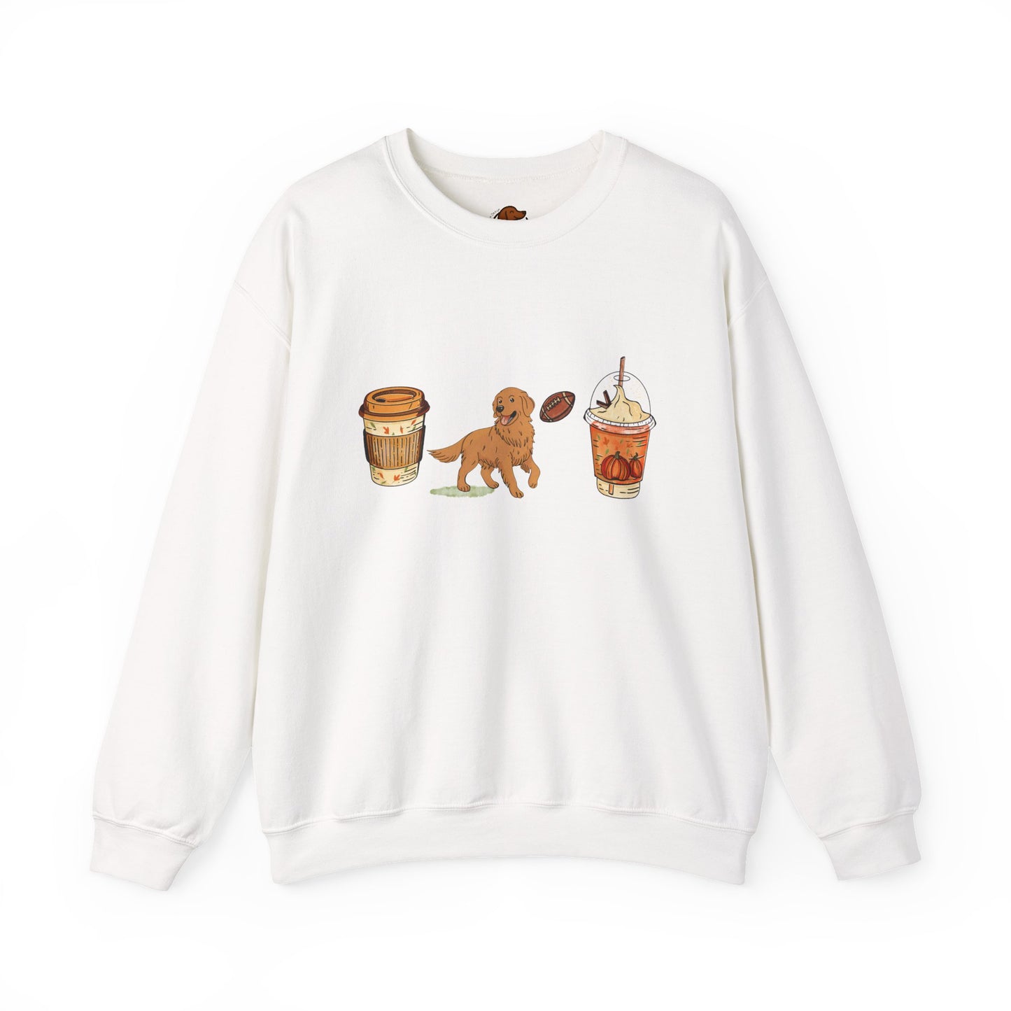 Golden Fall Cups Unisex Heavy Blend™ Crewneck Sweatshirt