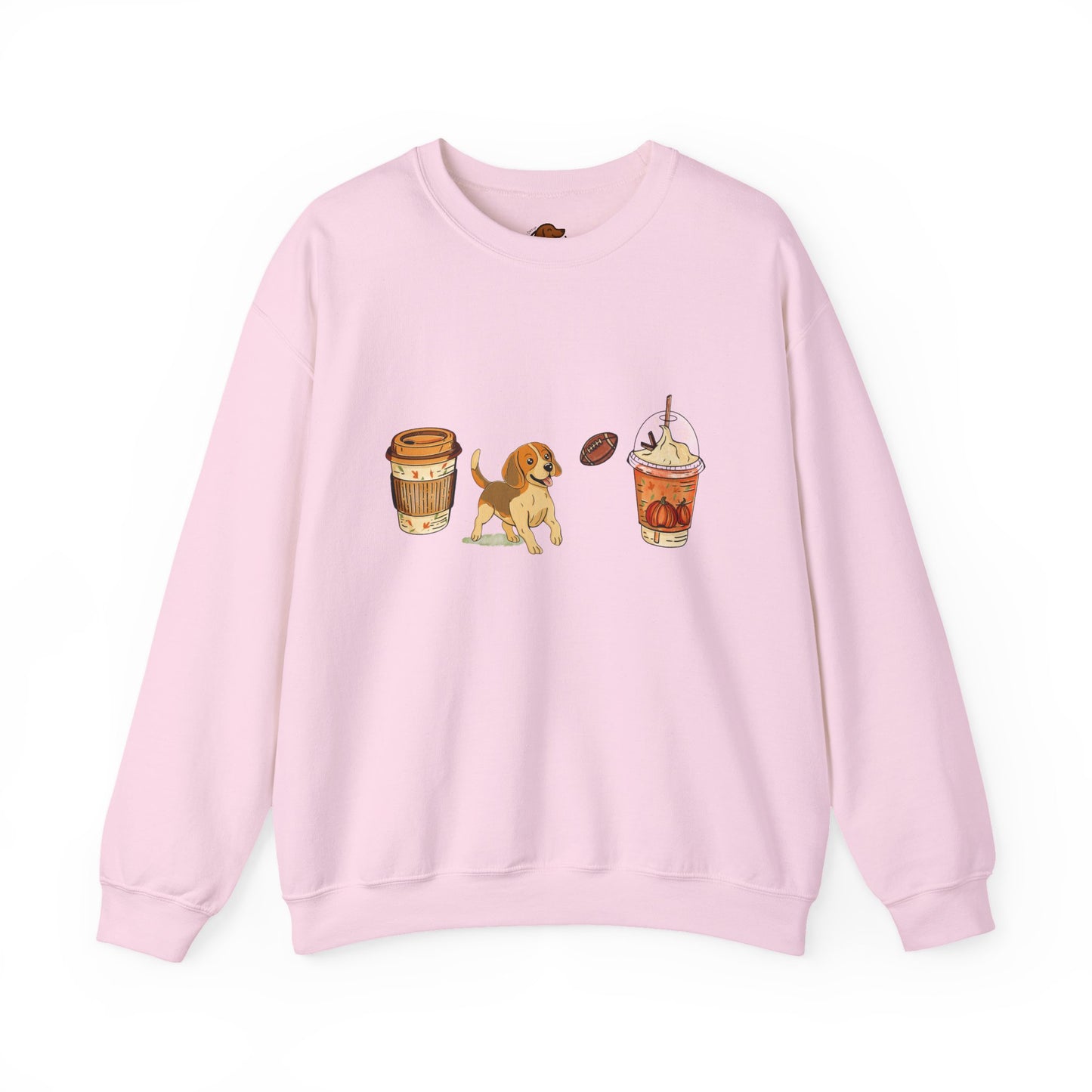 Beagle Fall Cups Unisex Heavy Blend™ Crewneck Sweatshirt