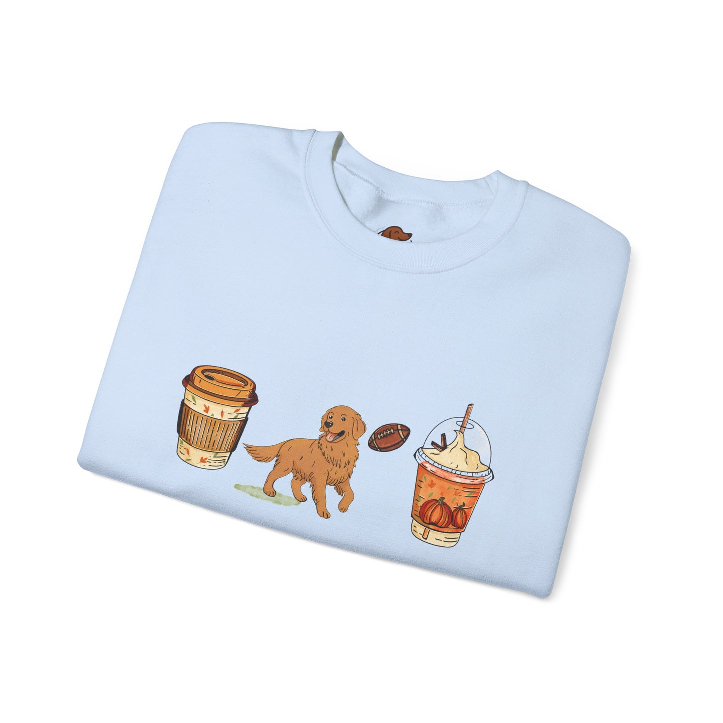 Golden Fall Cups Unisex Heavy Blend™ Crewneck Sweatshirt