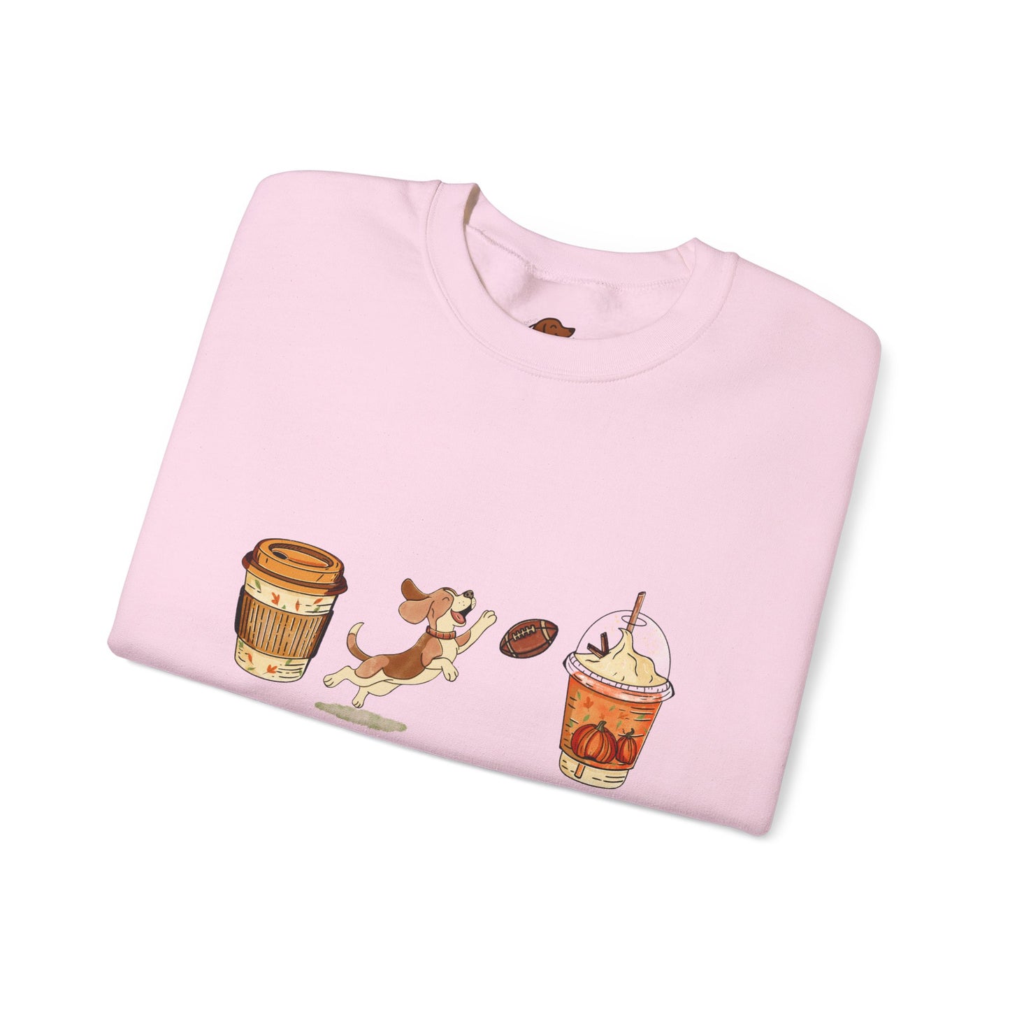 Beagle #2 Fall Cups Unisex Heavy Blend™ Crewneck Sweatshirt