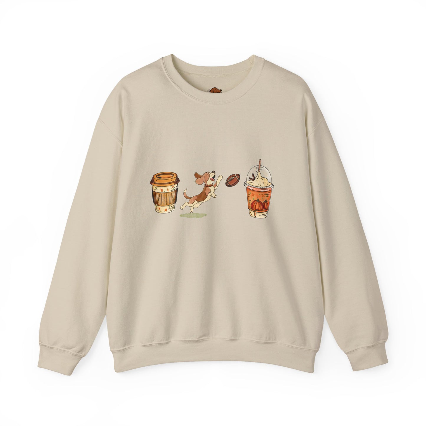 Beagle #2 Fall Cups Unisex Heavy Blend™ Crewneck Sweatshirt