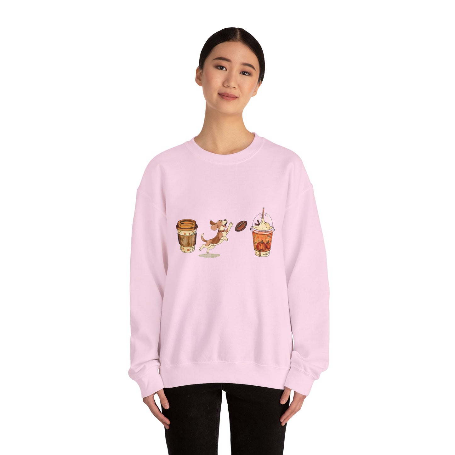 Beagle #2 Fall Cups Unisex Heavy Blend™ Crewneck Sweatshirt