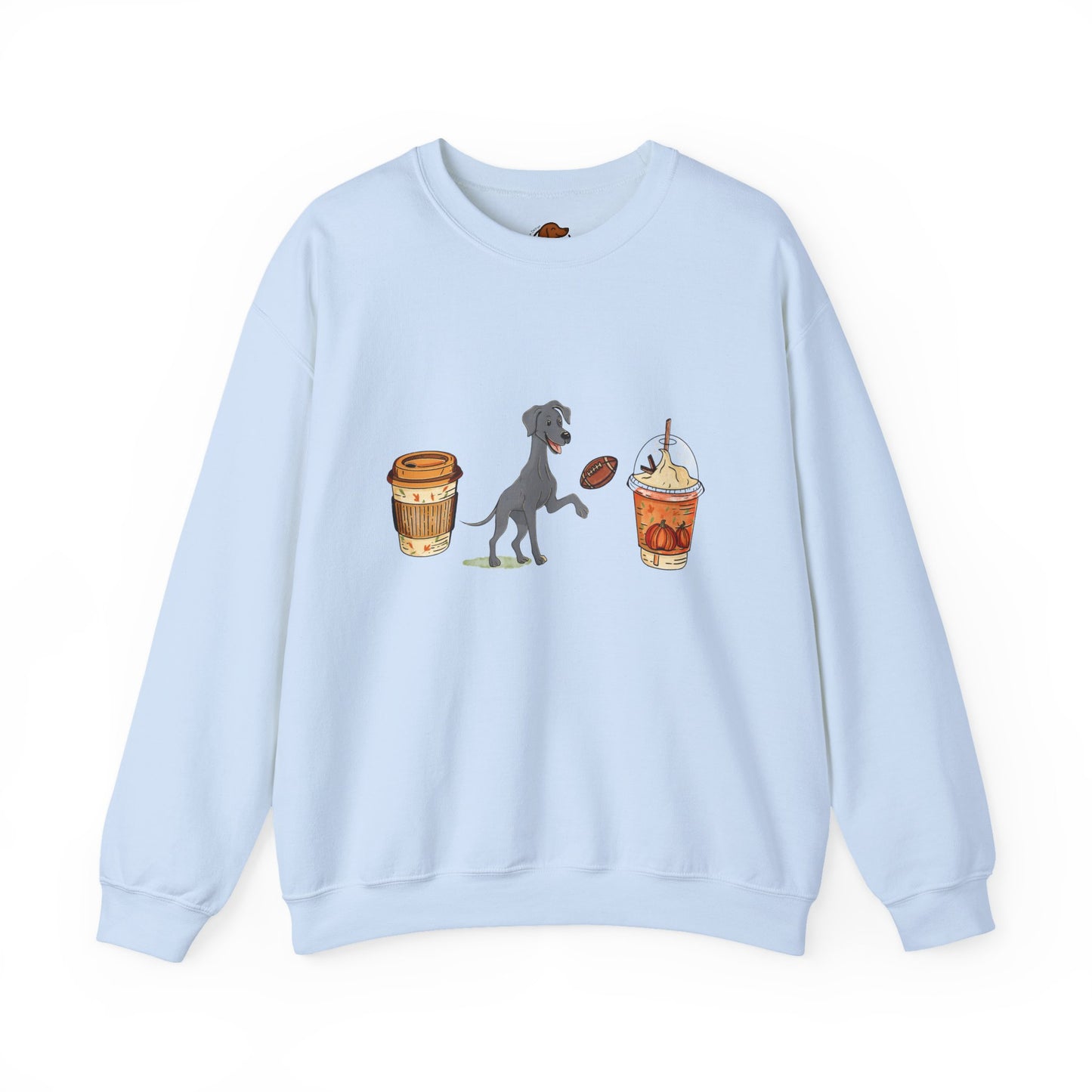 Great Dane Fall Cups Unisex Heavy Blend™ Crewneck Sweatshirt
