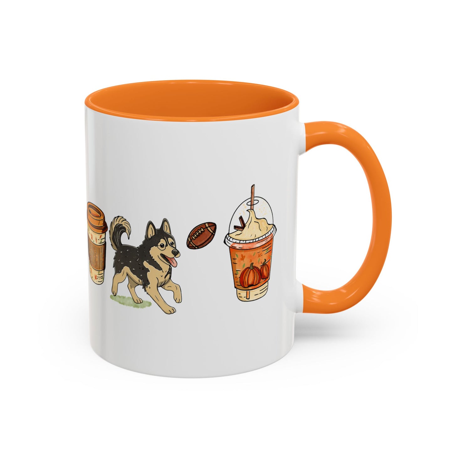 Husky Fall design, color Mugs 11oz