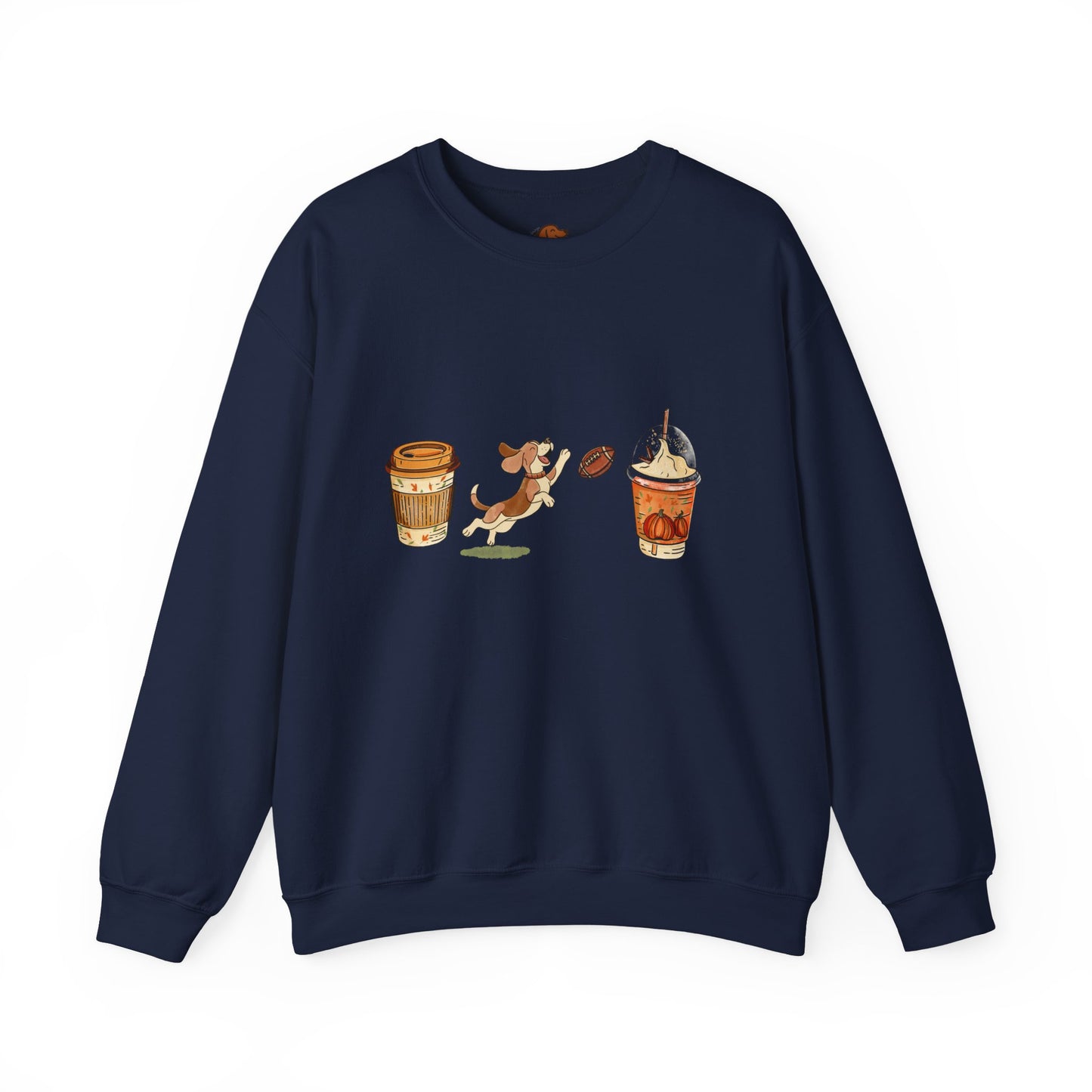 Beagle #2 Fall Cups Unisex Heavy Blend™ Crewneck Sweatshirt