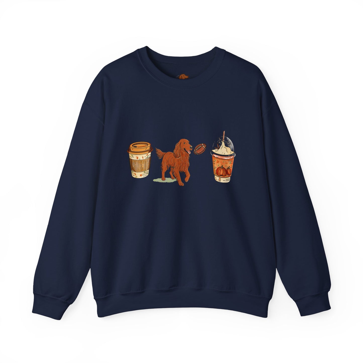 Irish setter Fall Cups Unisex Heavy Blend™ Crewneck Sweatshirt