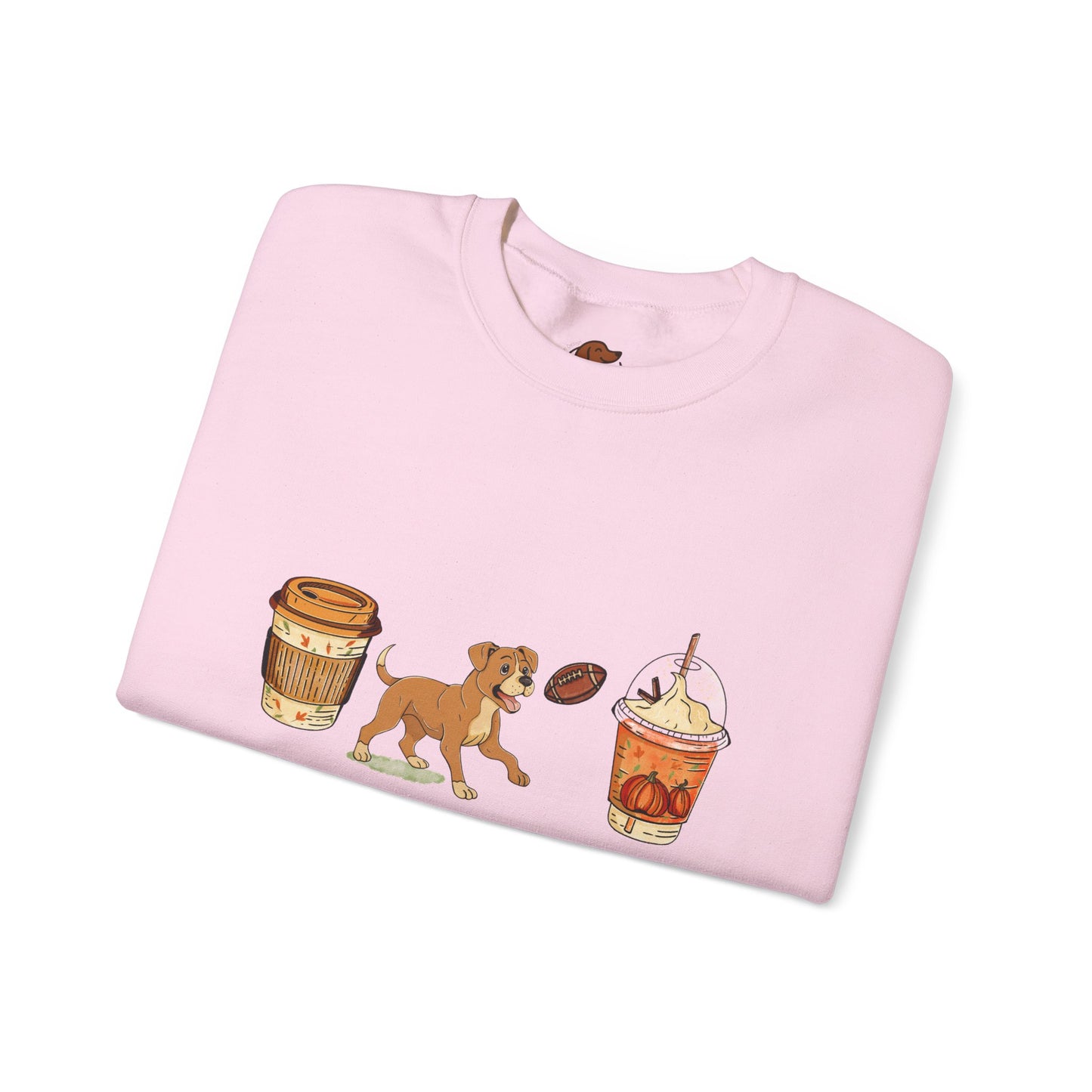 Boxer Fall Cups Unisex Heavy Blend™ Crewneck Sweatshirt