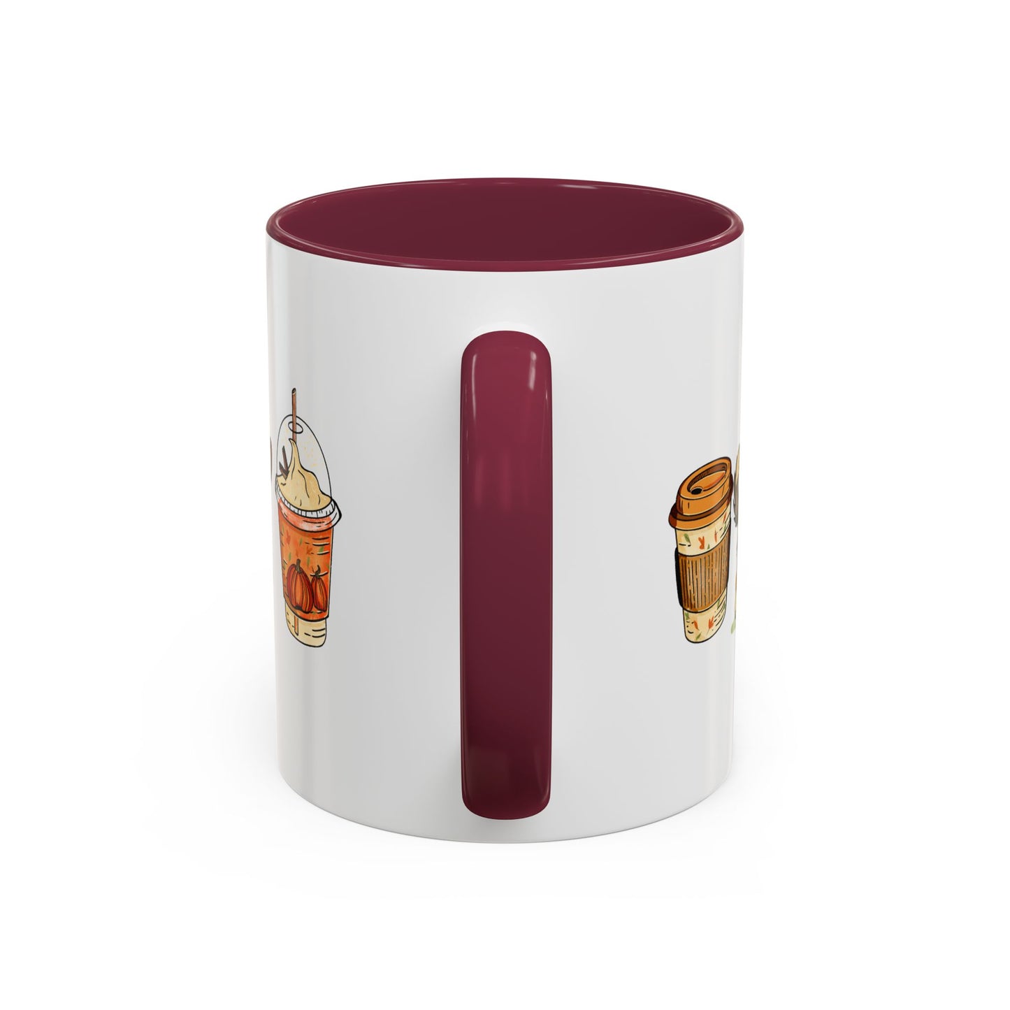 Australian Shepherd Fall design, color Mugs 11oz