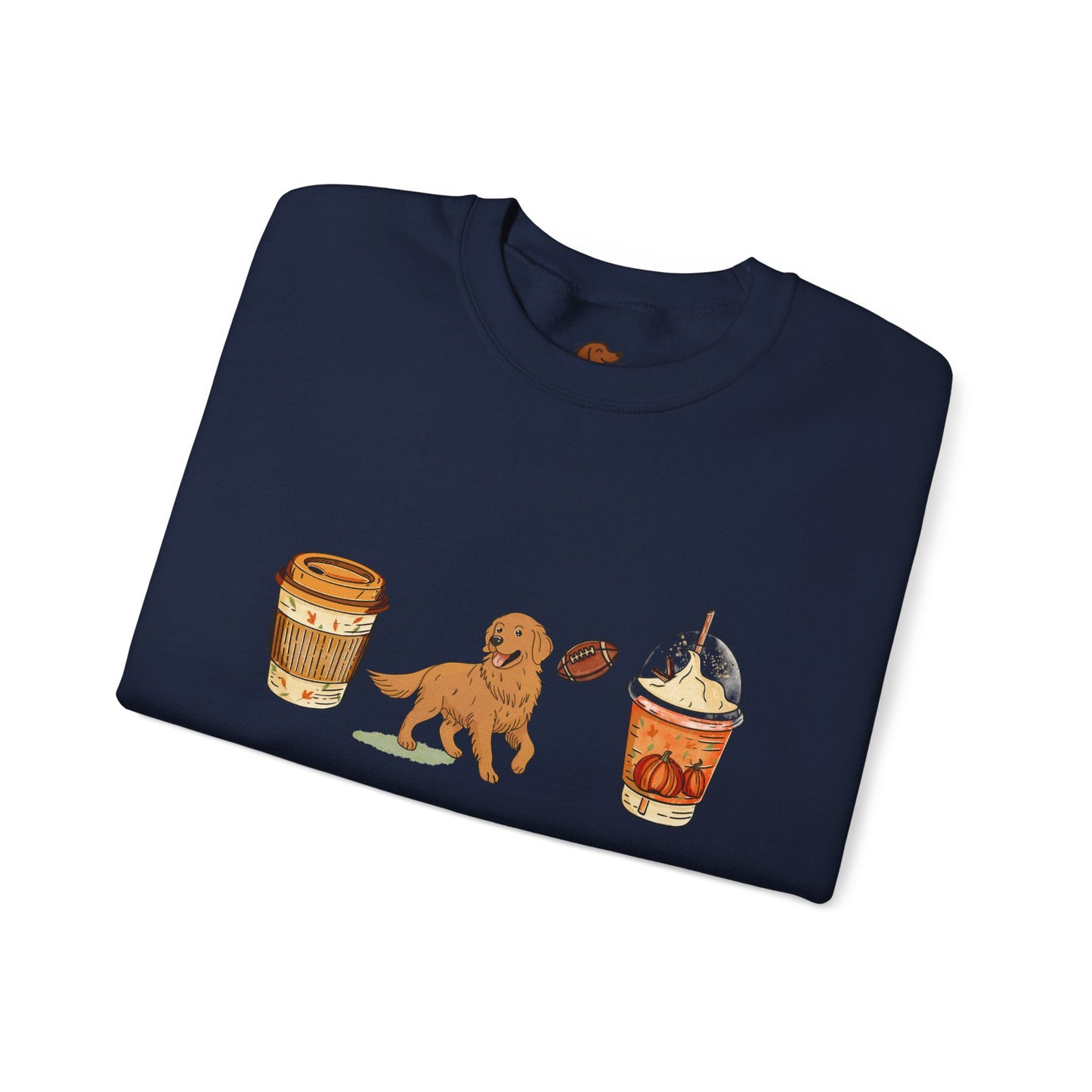 Golden Fall Cups Unisex Heavy Blend™ Crewneck Sweatshirt