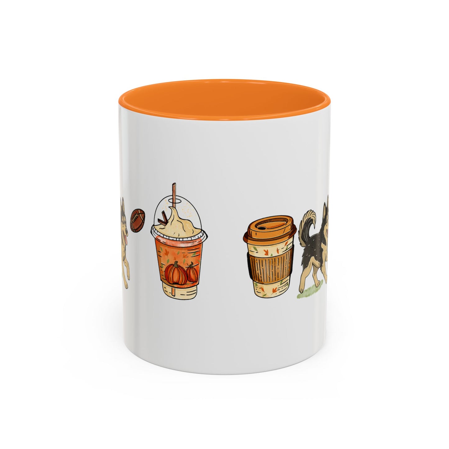 Husky Fall design, color Mugs 11oz