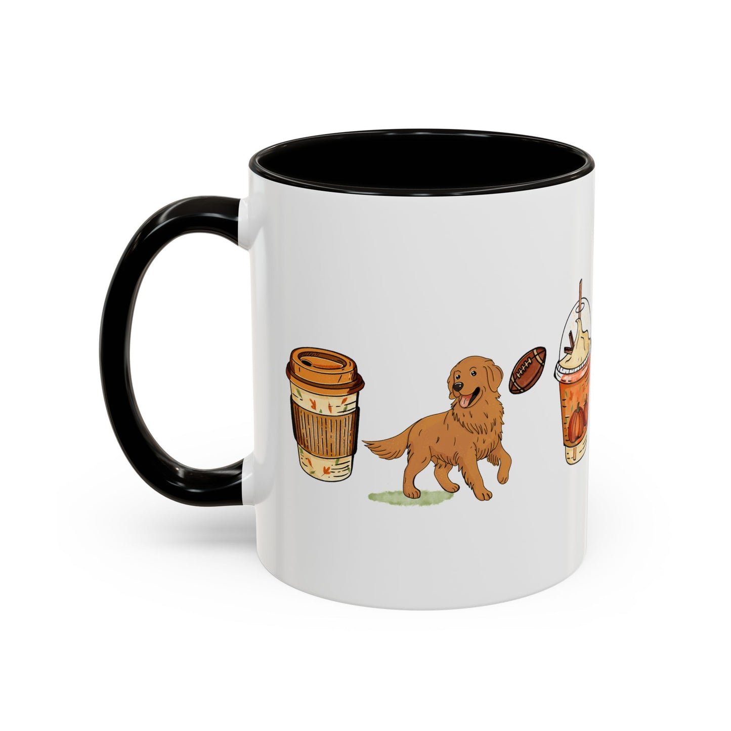 Golden Fall design, color Mugs 11oz