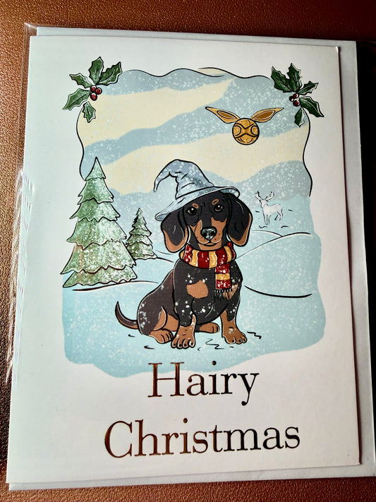 Hair Christmas! Greeting card (1 pk)