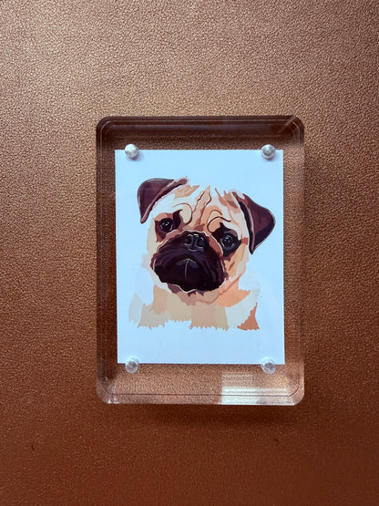 Mini Pet Portrait. Hand-drawn (digital)