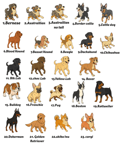 Custom Pet Ornament W/Vintage Frame