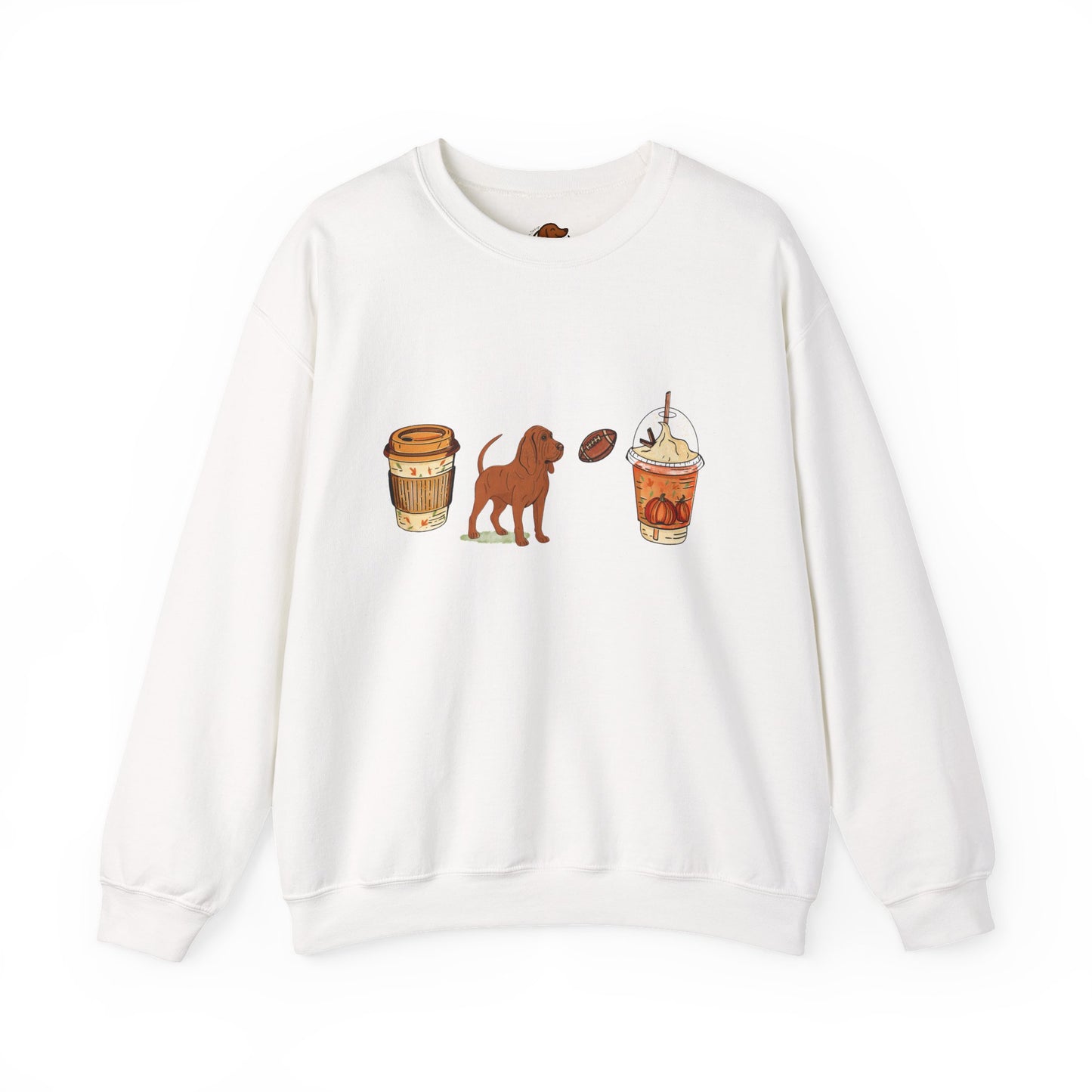 Blood hound Fall Cups Unisex Heavy Blend™ Crewneck Sweatshirt