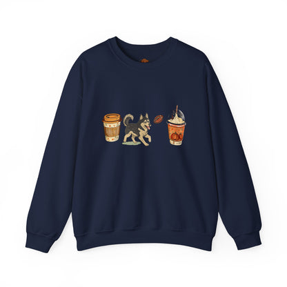 Husky Fall Cups  Unisex Heavy Blend™ Crewneck Sweatshirt