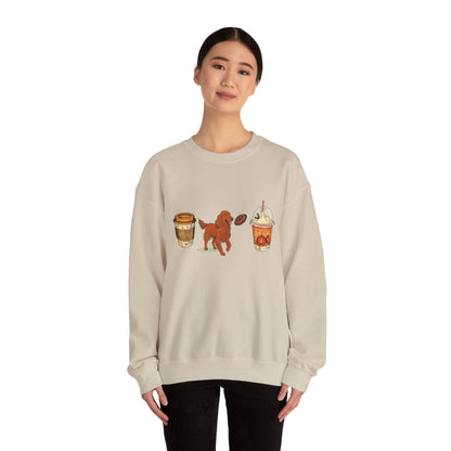 Irish setter Fall Cups Unisex Heavy Blend™ Crewneck Sweatshirt