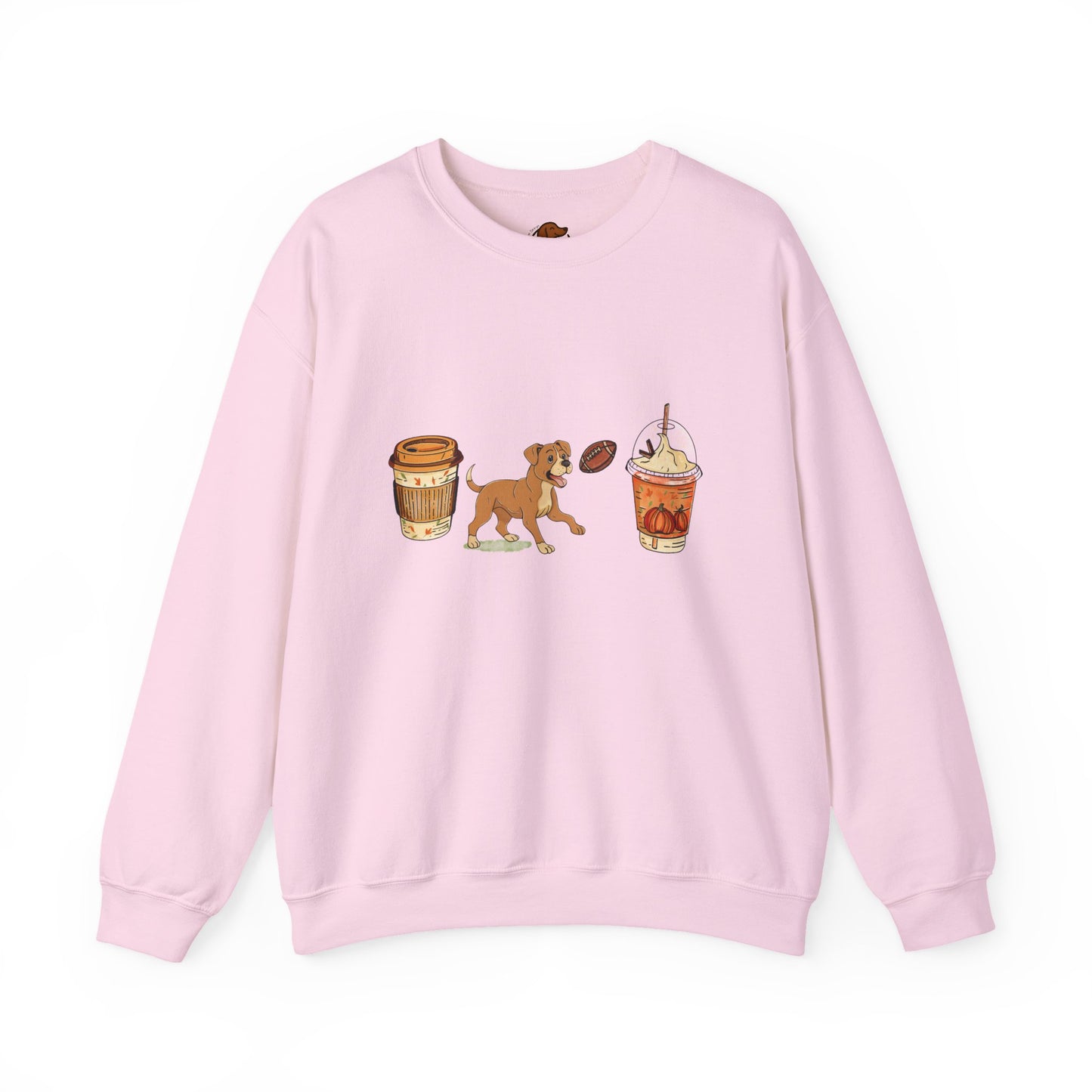 Boxer Fall Cups Unisex Heavy Blend™ Crewneck Sweatshirt