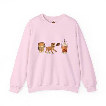 Boxer Fall Cups Unisex Heavy Blend™ Crewneck Sweatshirt