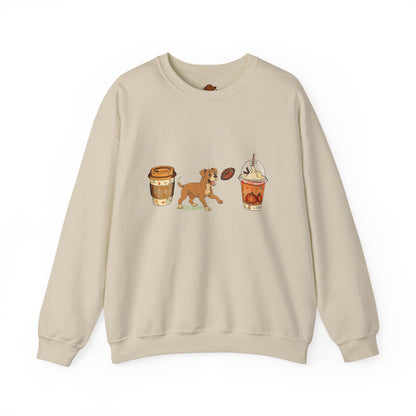 Boxer Fall Cups Unisex Heavy Blend™ Crewneck Sweatshirt
