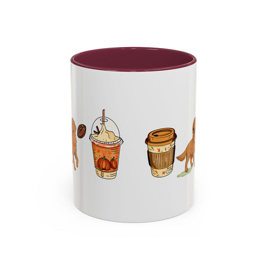 Golden Fall design, color Mugs 11oz