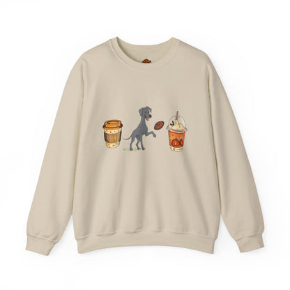 Great Dane Fall Cups Unisex Heavy Blend™ Crewneck Sweatshirt